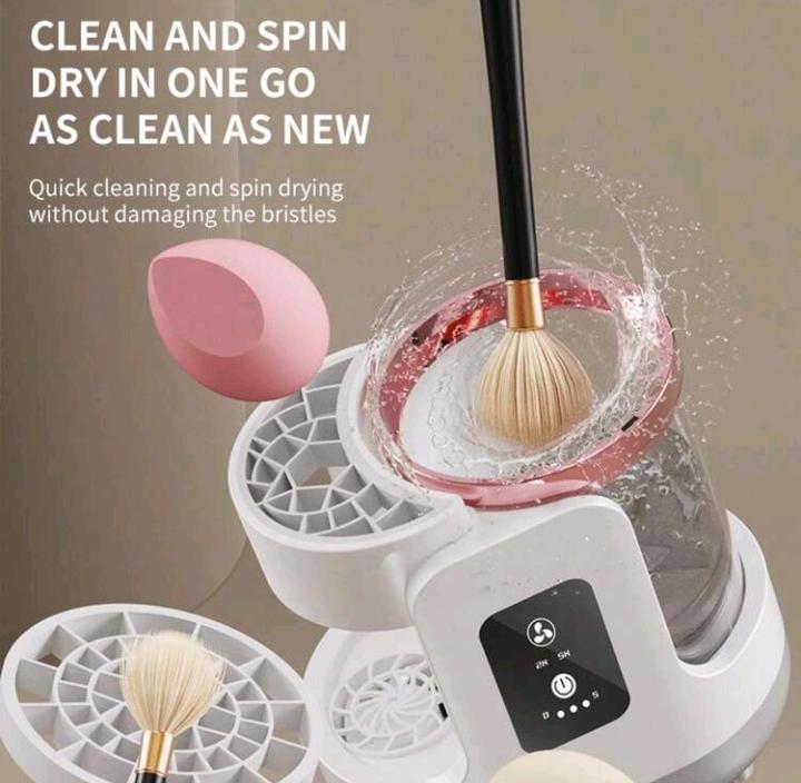 3-In-1 Automated Makeup Brush Cleaning Tool