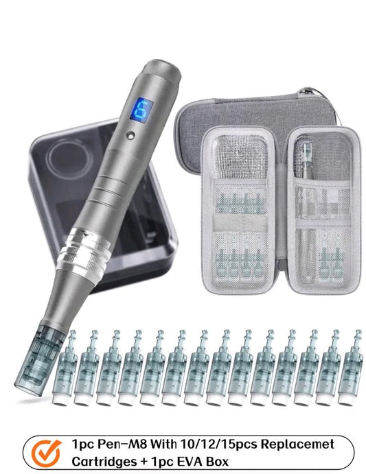 DermaGlow M8 Microneedling Pen