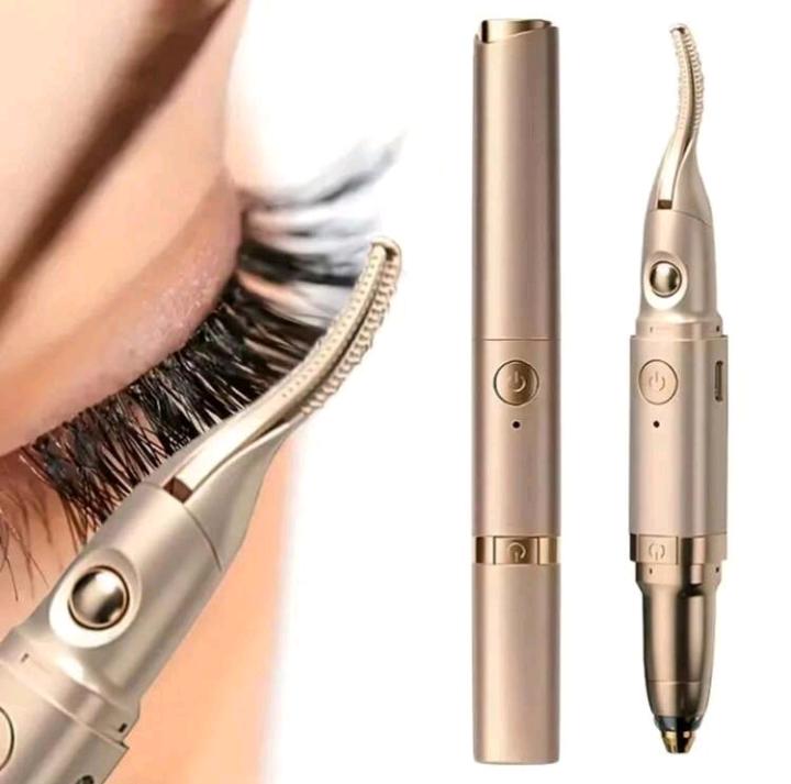 2-In-1 Electric Eyelash Curler & Eyebrow Trimmer