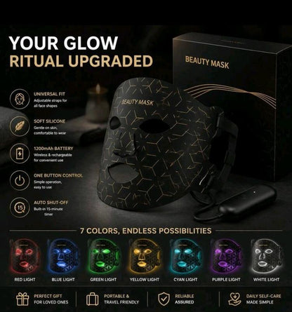 LumiGlow 7-Color Light Therapy Mask